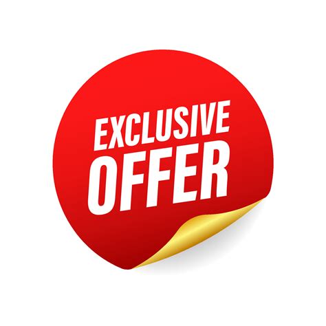 Exclusive Promotions .